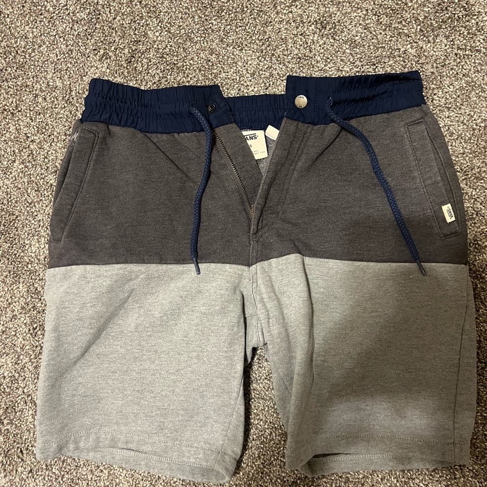 Vans Gray and Navy Casual Shorts
